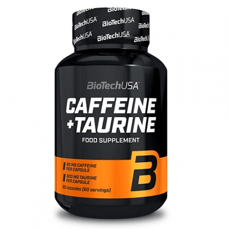 Cafeína + Taurina 60 cápsulas